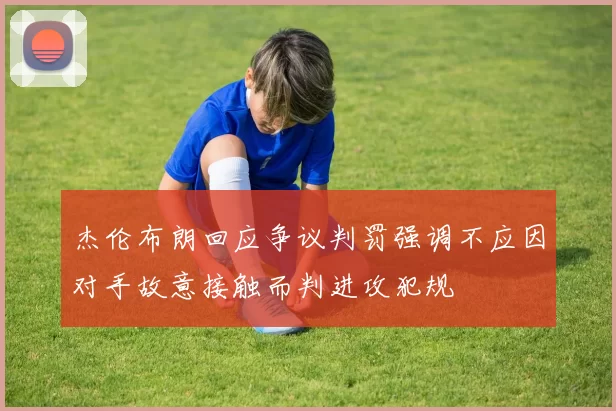 杰伦布朗回应争议判罚强调不应因对手故意接触而判进攻犯规